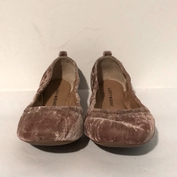 Lucky Brand Velvet Ballet Flats - Picture 3 of 13